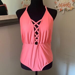 NWT 6 Shore road by Pooja size L seashell peach